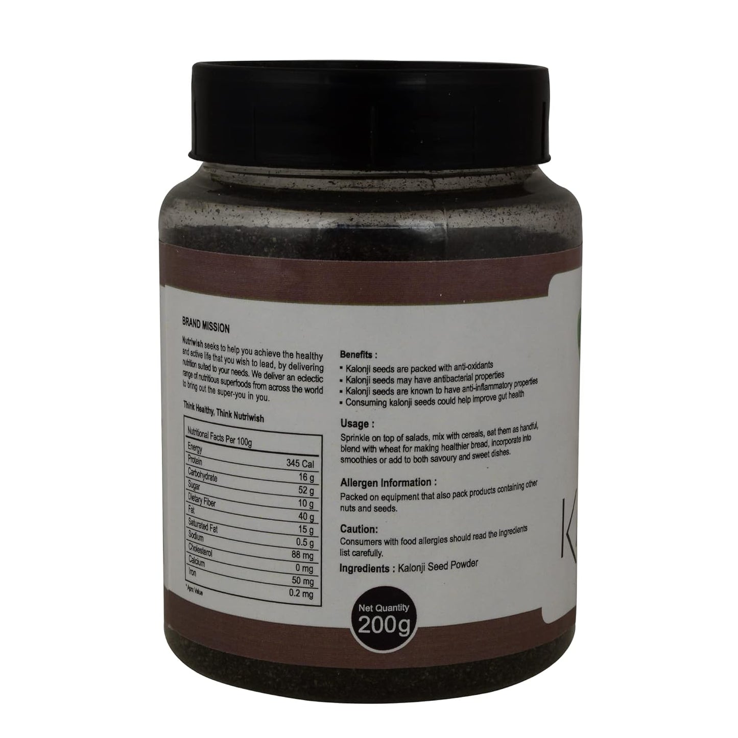 Nutriwish Kalonji Seed Powder