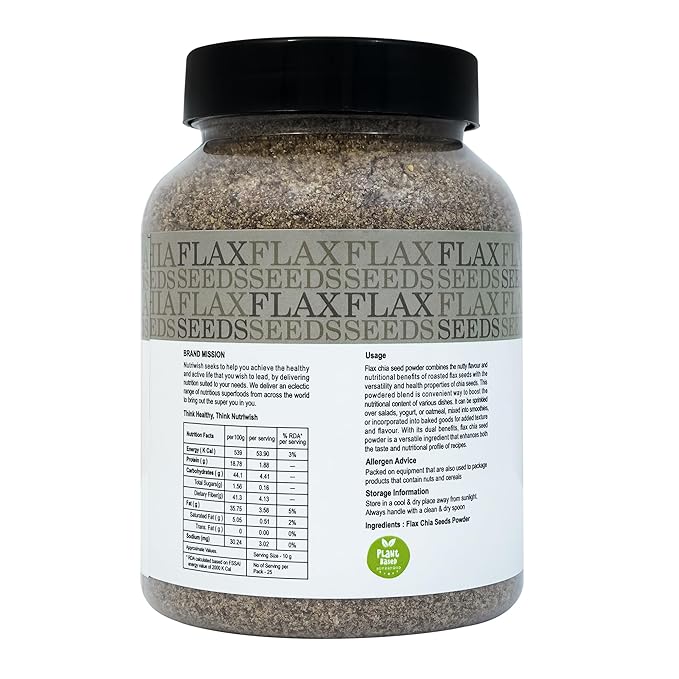 Nutriwish Flax Chia Seed Powder