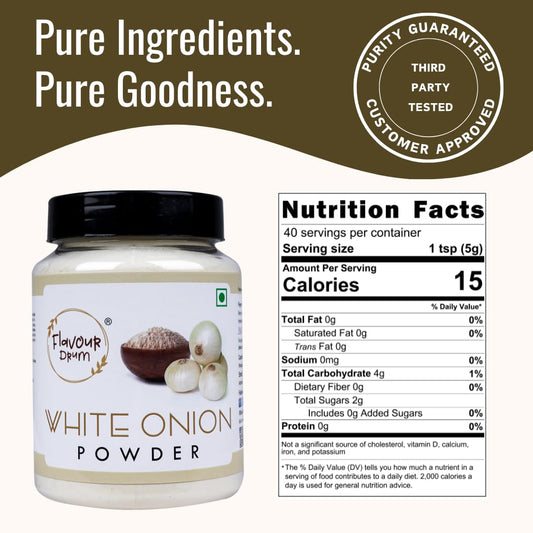 Flavour Drum White Onion Powder