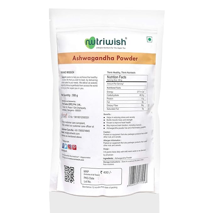 Nutriwish Ashwagandha Powder
