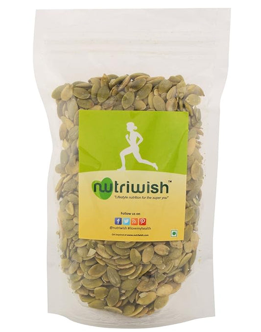 Nutriwish Roasted and Salted Pumpkin Seeds