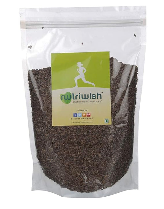 Nutriwish Roasted and Salted Flax Seeds