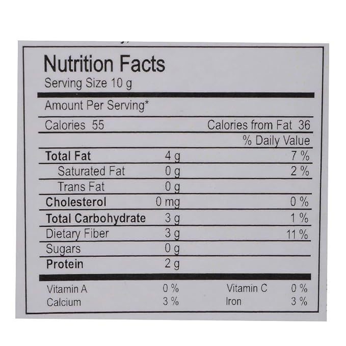 Nutriwish Roasted and Salted Flax Seeds