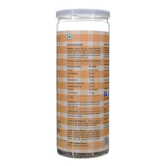 Nutriwish Roasted Flax Seeds