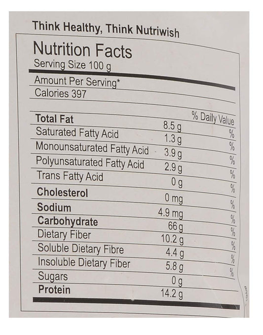 Nutriwish Steel Cut Oats