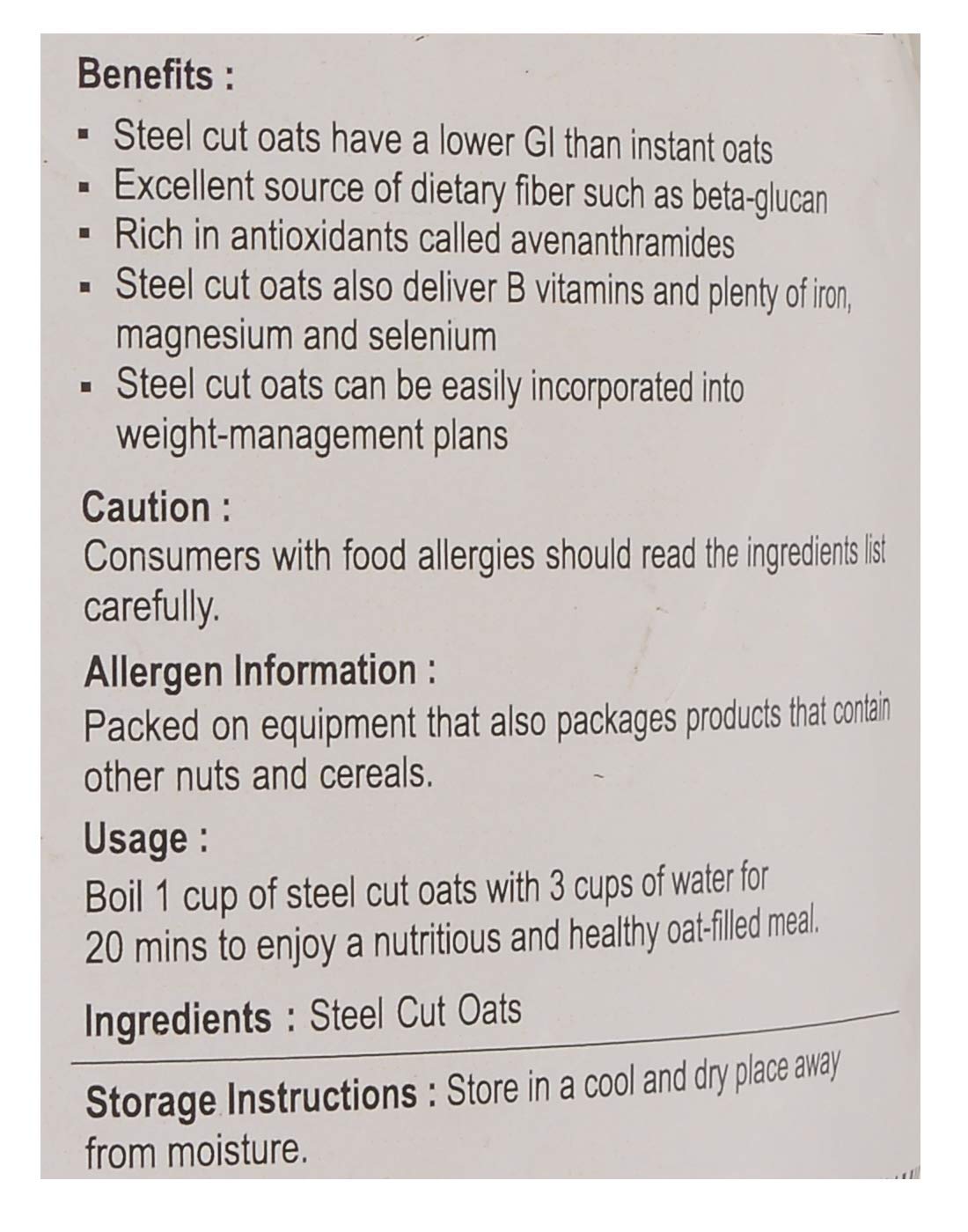 Nutriwish Rolled Oats