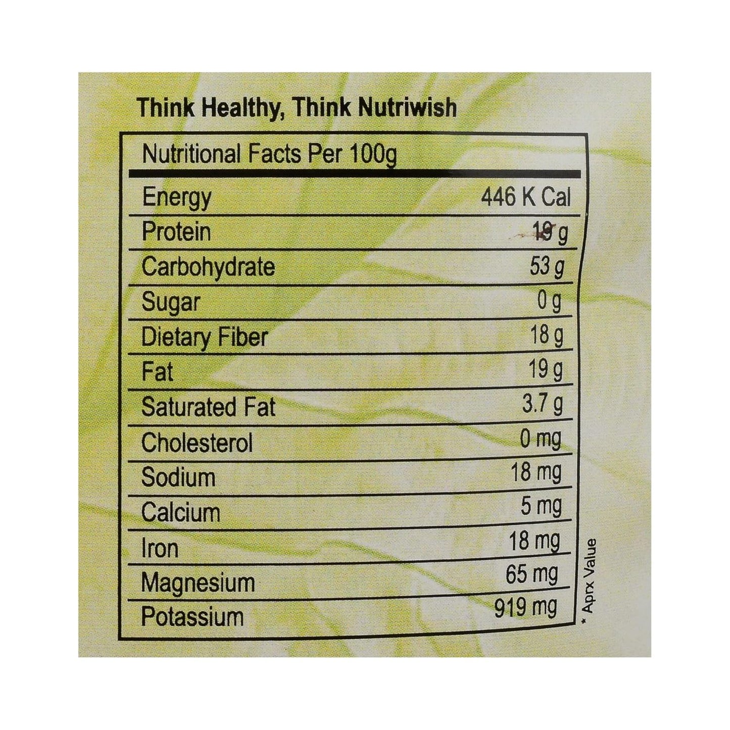 Nutriwish Pumpkin Seed Powder
