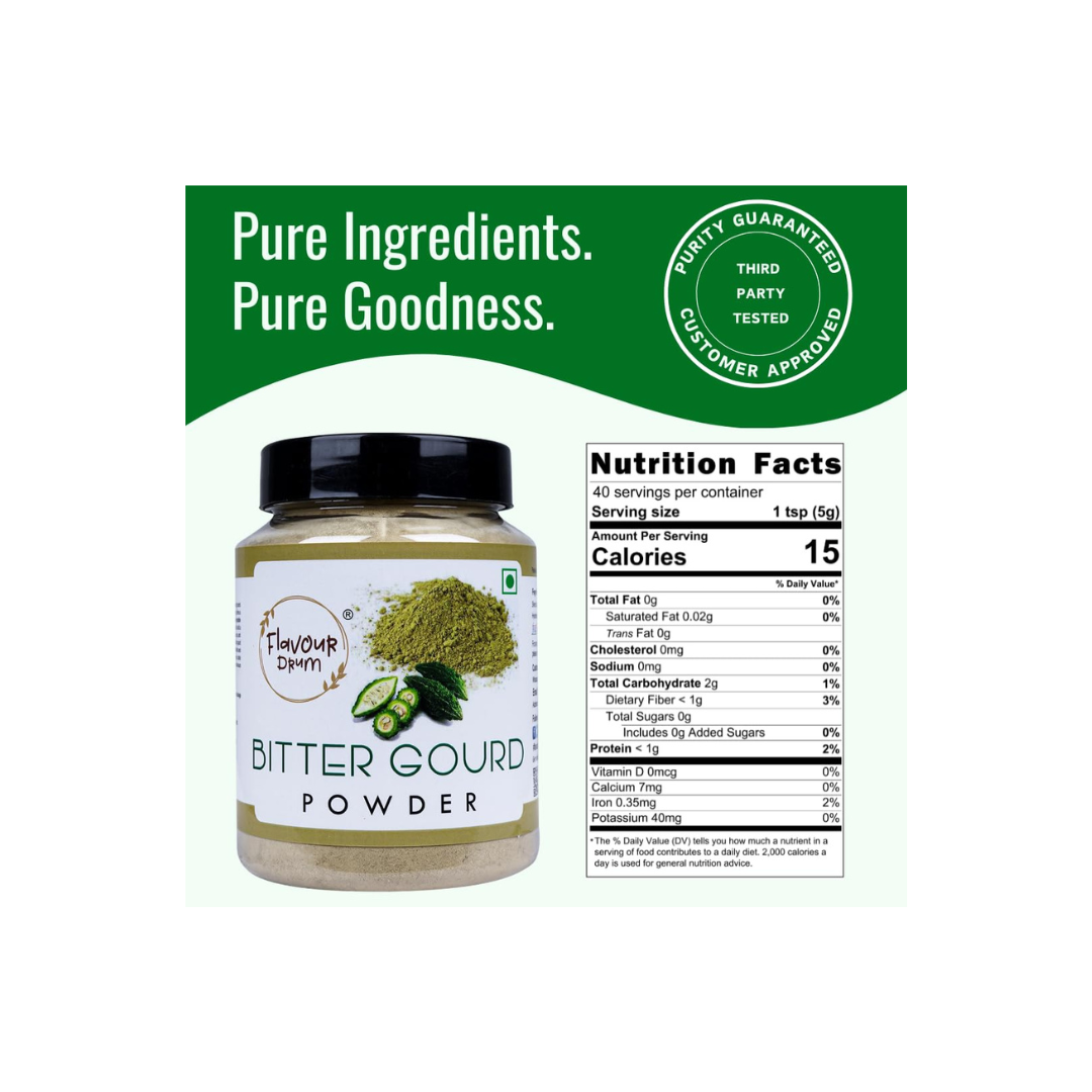 Flavour Drum Bitter Gourd Powder