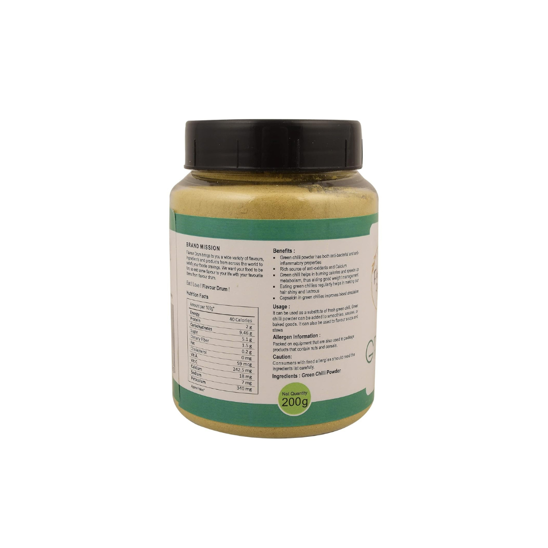Flavour Drum Green Chilli Powder