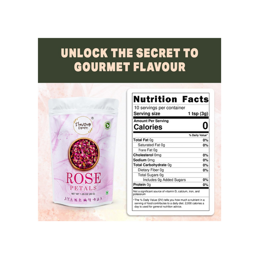 Flavour Drum Rose Petals