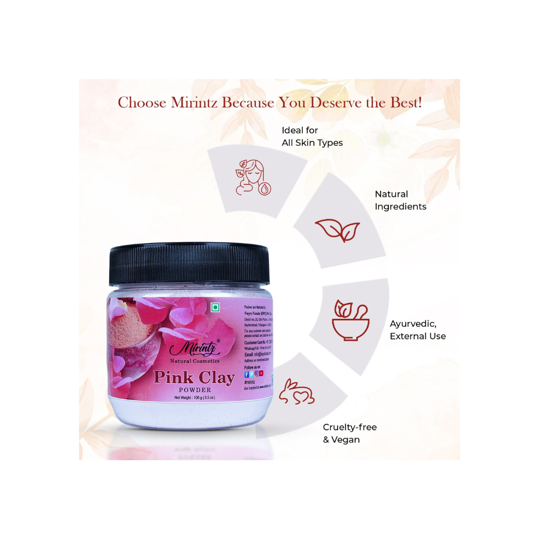 Mirintz Pink Clay Powder