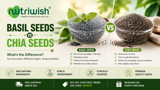 Basil Seeds vs Chia Seeds: What’s the Difference?
