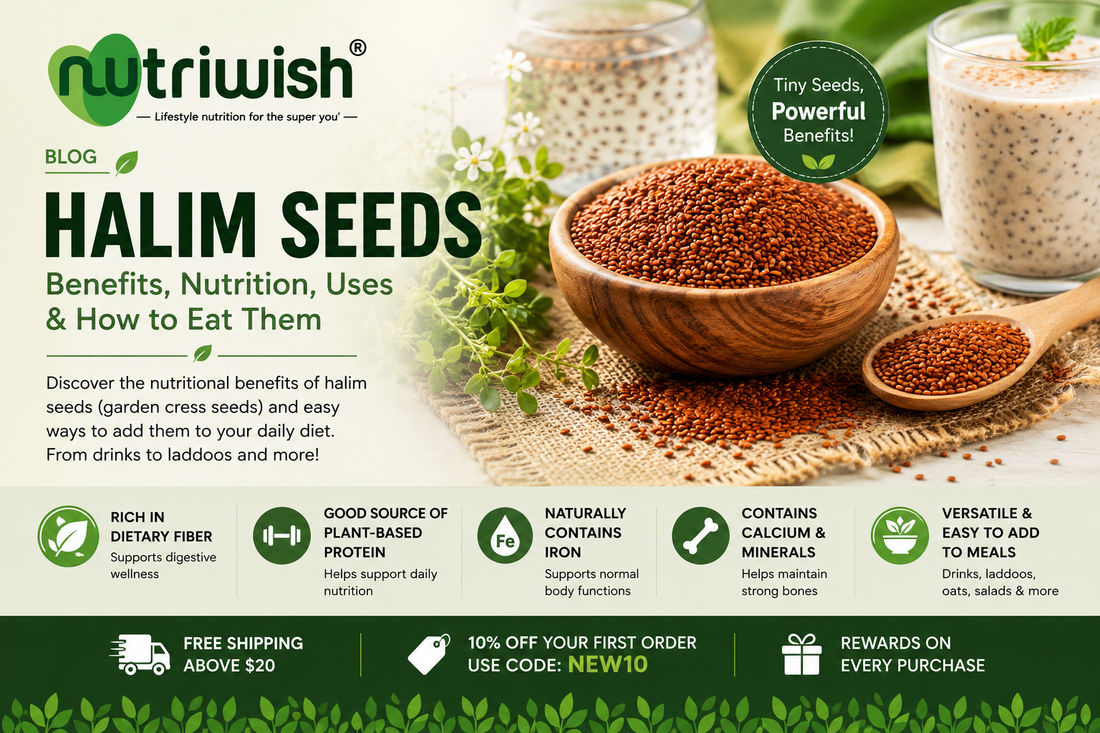 Halim Seeds Benefits: Nutrition, Uses & How to Eat Garden Cress Seeds