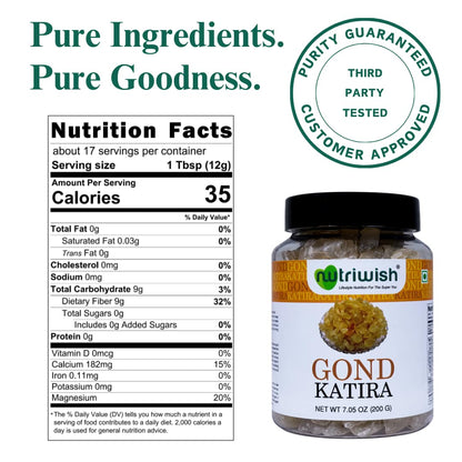 Nutriwish Gond Katira