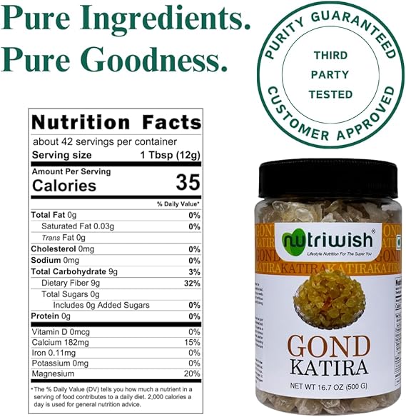 Nutriwish Gond Katira