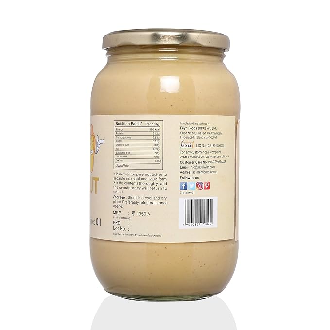Nutriwish Cashewnut Butter