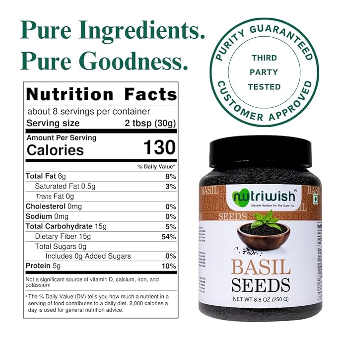 Nutriwish Basil Seeds