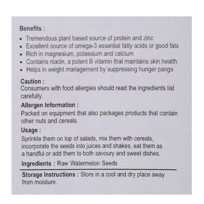 Nutriwish Raw Watermelon Seeds