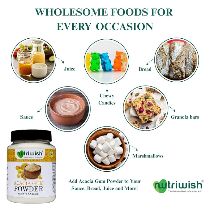 Nutriwish Acacia Gum Powder