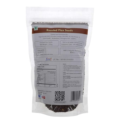 Nutriwish Roasted and Salted Flax Seeds