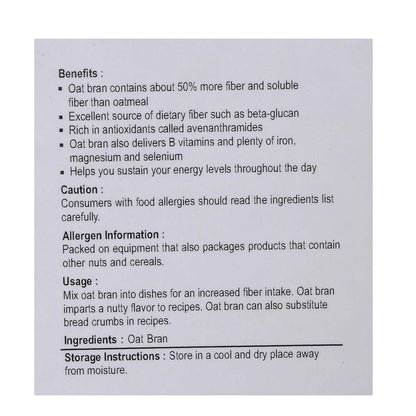 Nutriwish Oat Bran