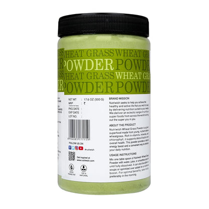 Nutriwish Wheat Grass Powder – Natural Superfood