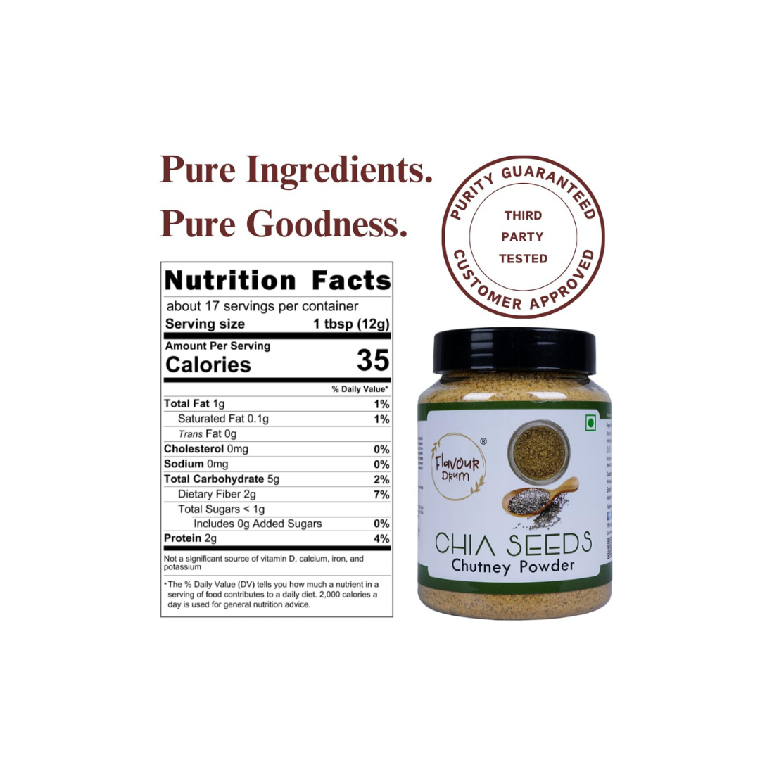 Flavour Drum Chia Seeds Chutney Powder