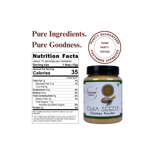Flavour Drum Chia Seeds Chutney Powder