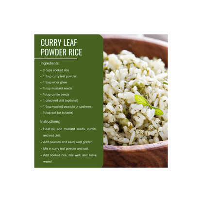 Flavour Drum Curry Leaf Powder