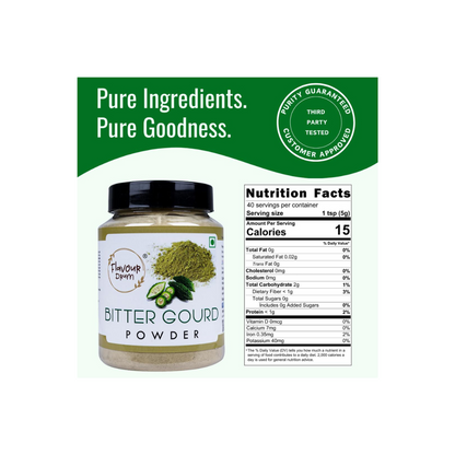 Flavour Drum Bitter Gourd Powder