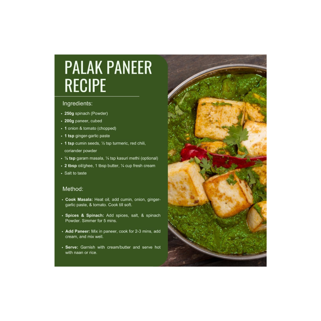 Flavour Drum Spinach Powder