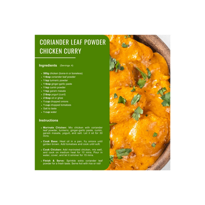 Flavour Drum Coriander Leaf Powder