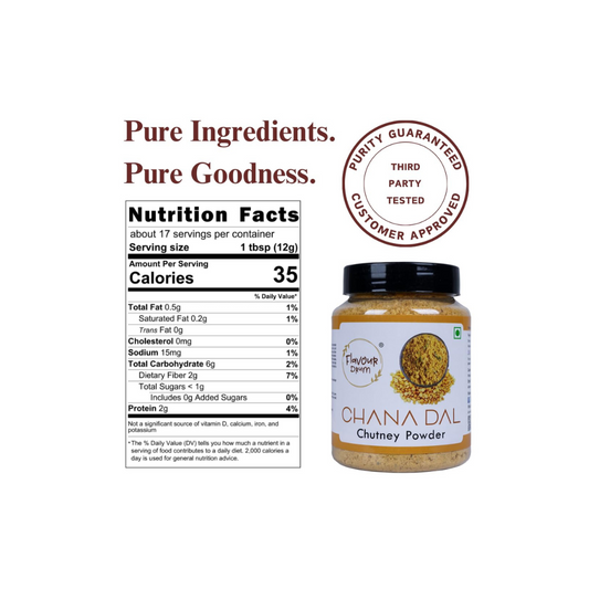 Flavour Drum Chana Dal Chutney Powder
