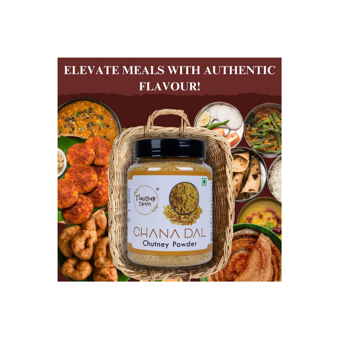 Flavour Drum Chana Dal Chutney Powder