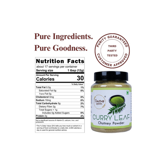 Flavour Drum Curry Leaf Chutney Powder