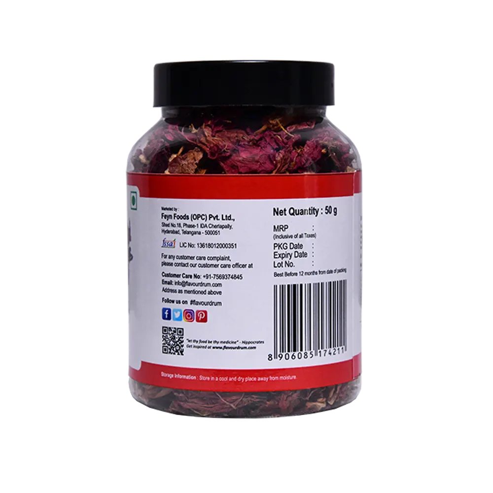 Flavour Drum Hibiscus Petals, 50 g